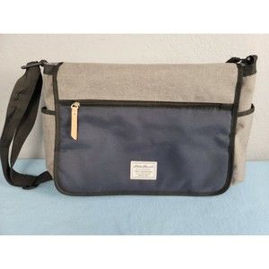 EDDIE BAUER Diaper Bag First Adventure messenger Large (18 x 11.5 x 7)